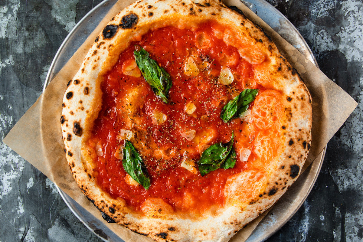 Pizza For beginners – Simple Pizza Dough Recipe . Gozney recipe poster image