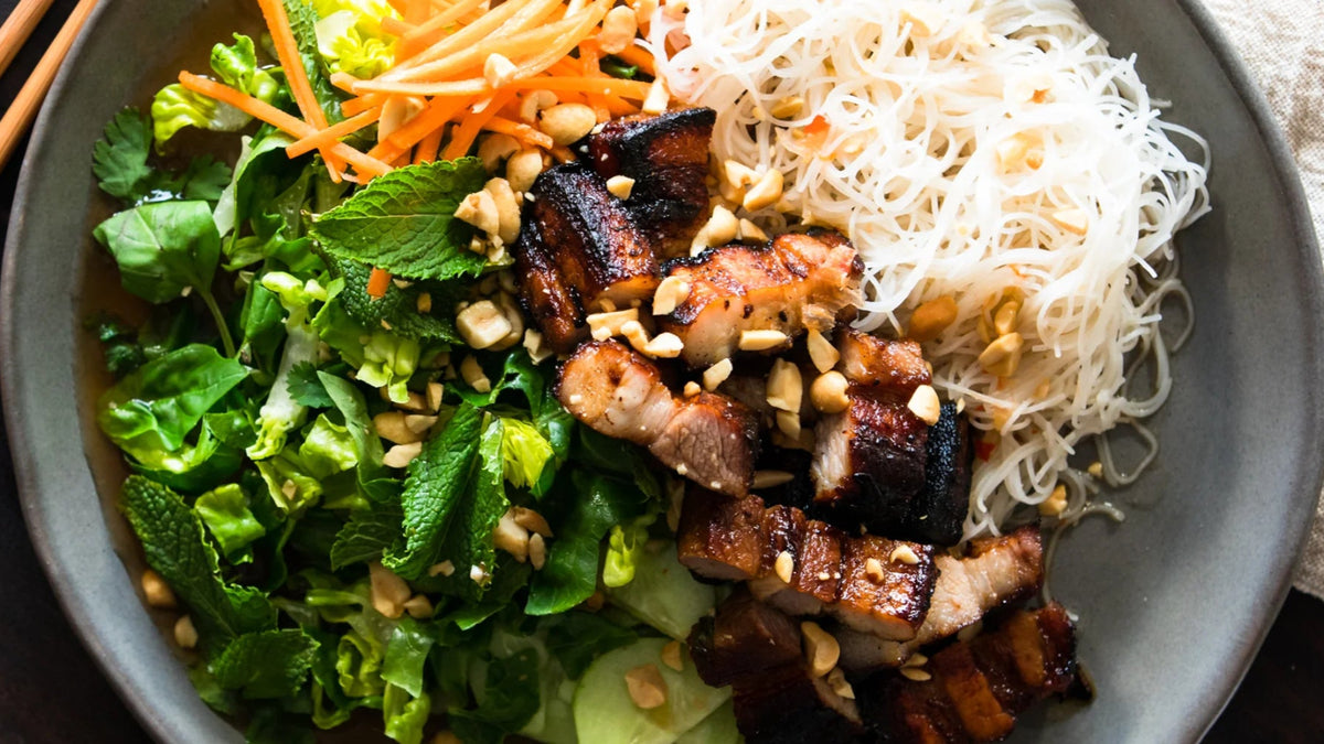 Bun Cha Hanoi recipe poster image