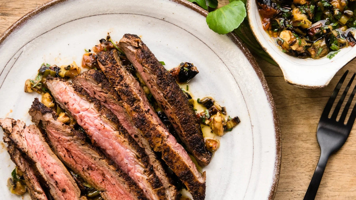 Coffee Rubbed Steak recipe poster image