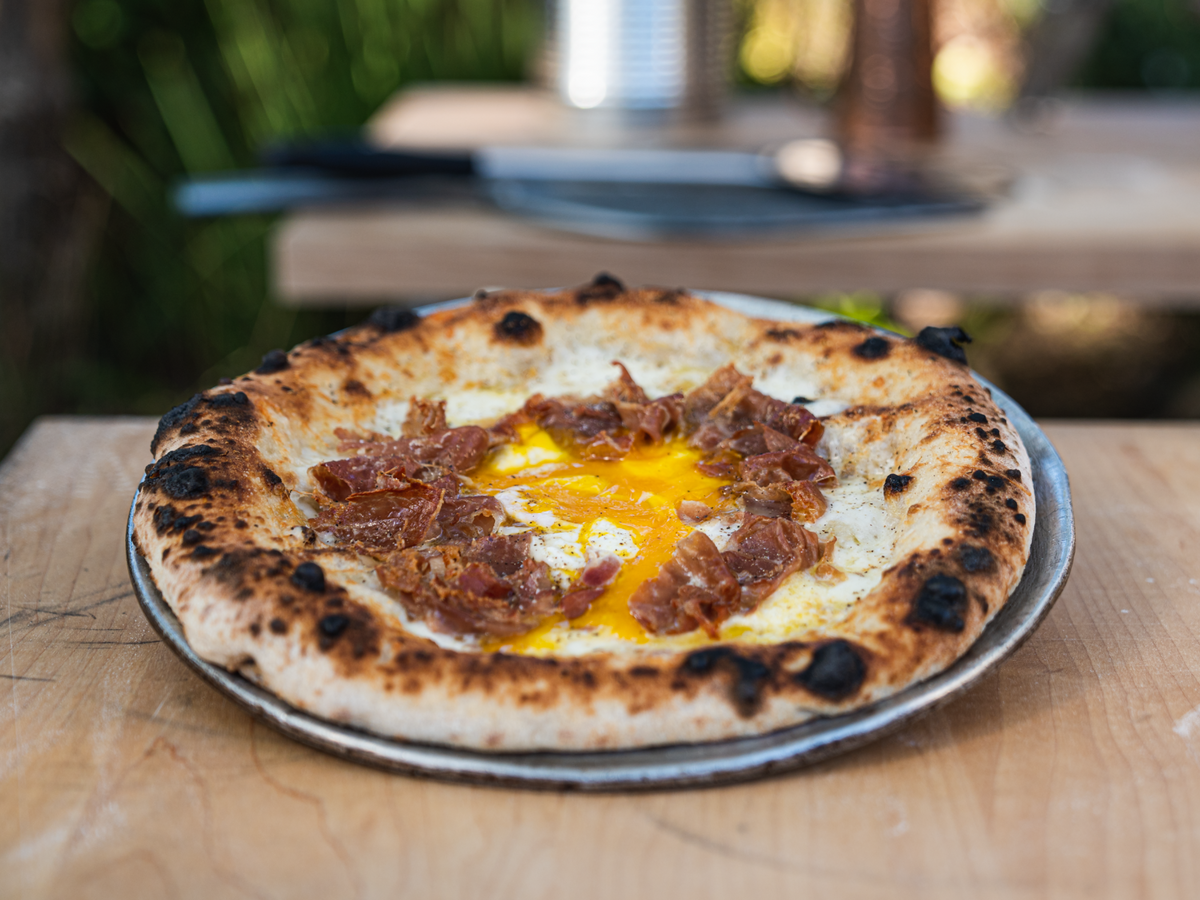 Croque Madame Pizza