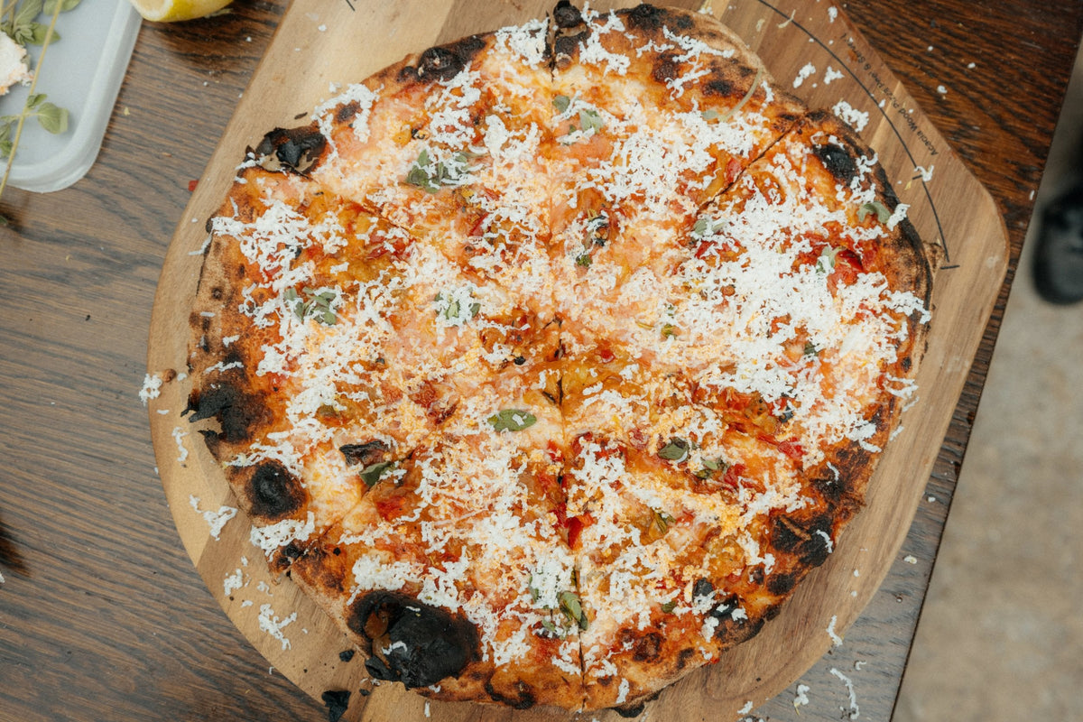 Aubergine & Ricotta Salata Pizza