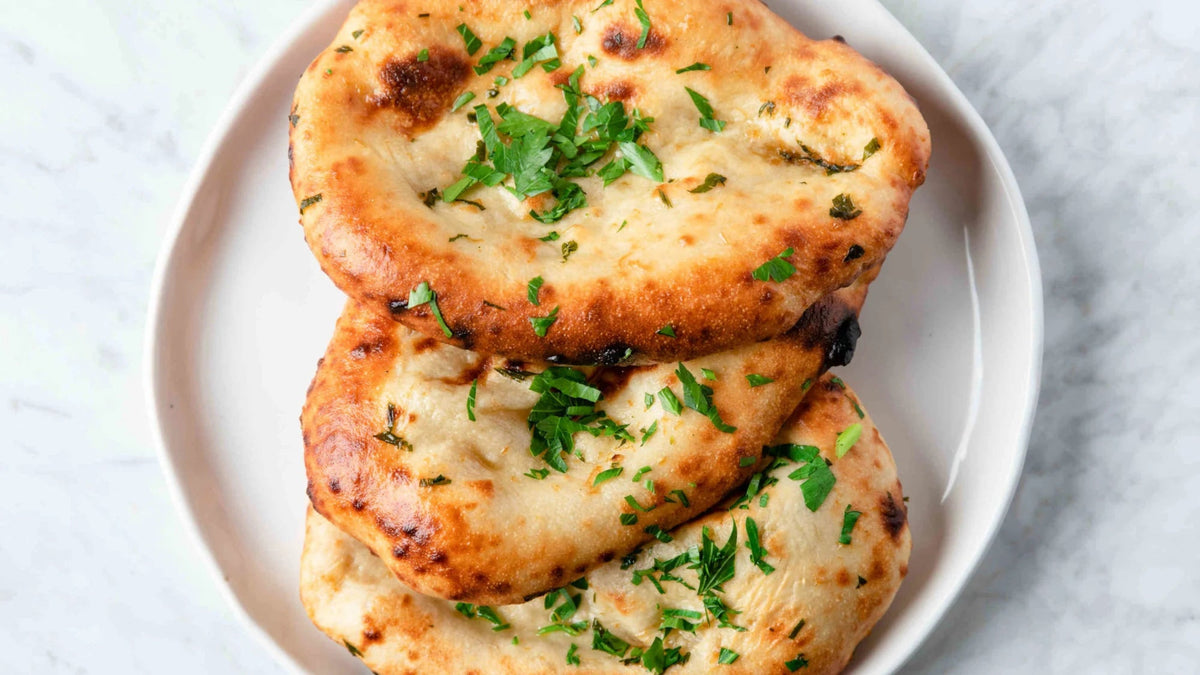 Garlic Naan recipe poster image