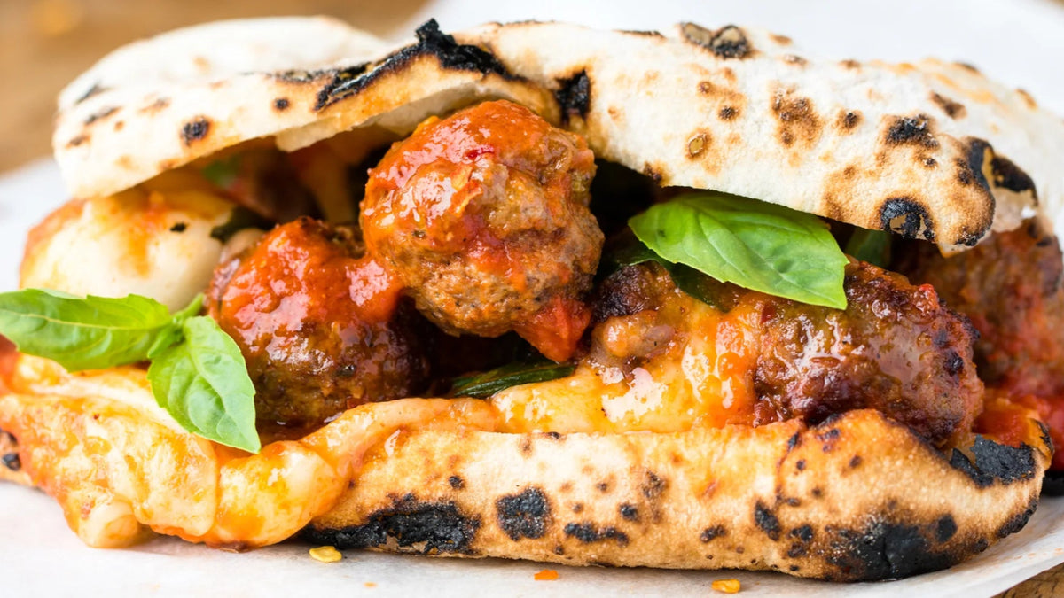 Meatball Panuozzo recipe poster image