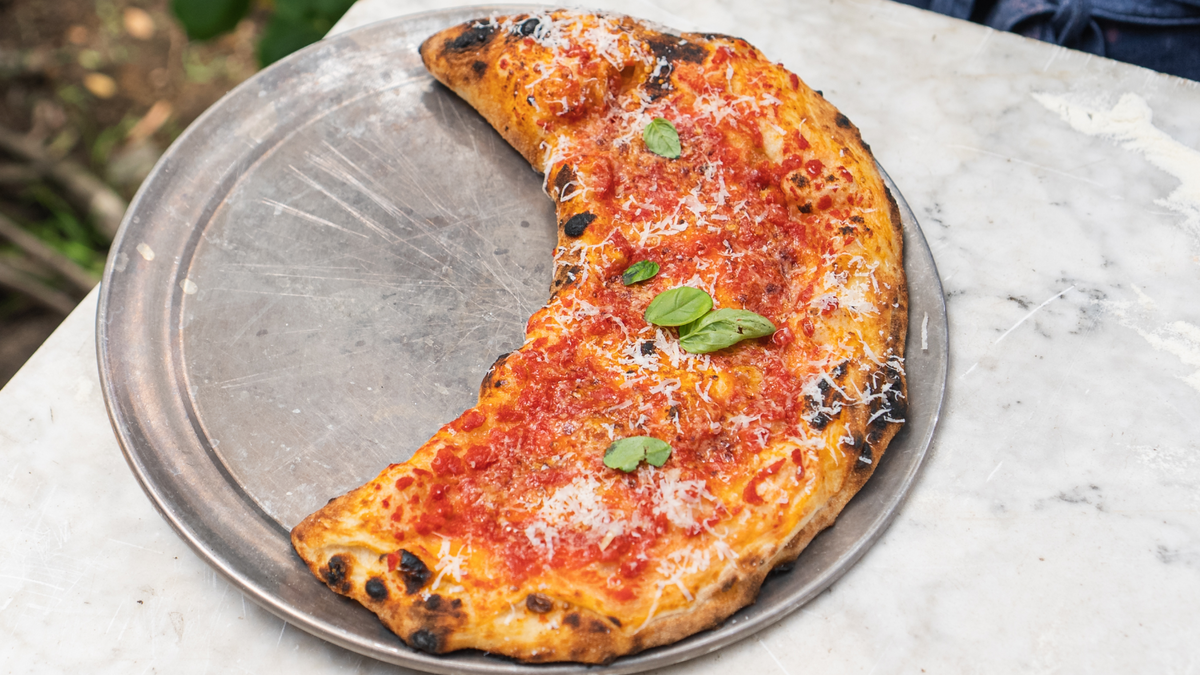 Pepperoni Calzone recipe poster image