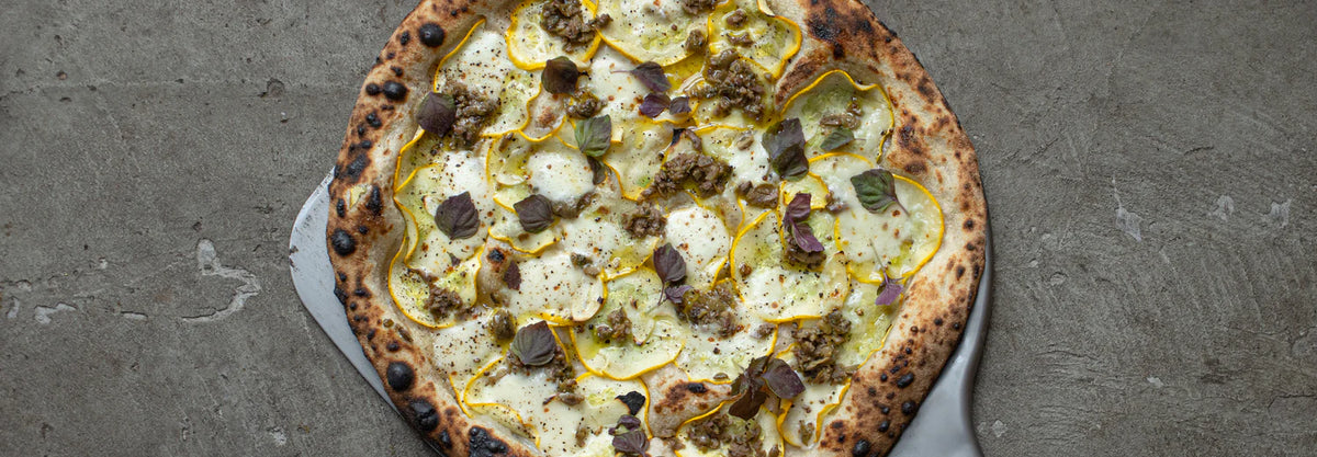 Summer Squash Pizza