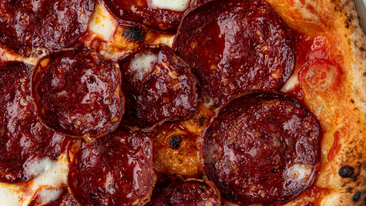 Venison Pepperoni & Hot Honey Pizza